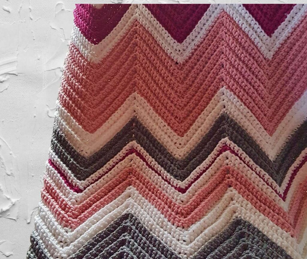 Chevron Crochet Blanket