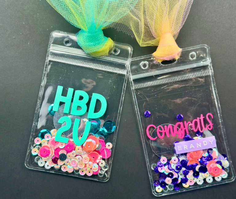 Fun Confetti Gift Tags