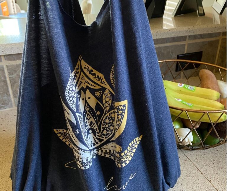 No Sew T-Shirt Shopping Bag