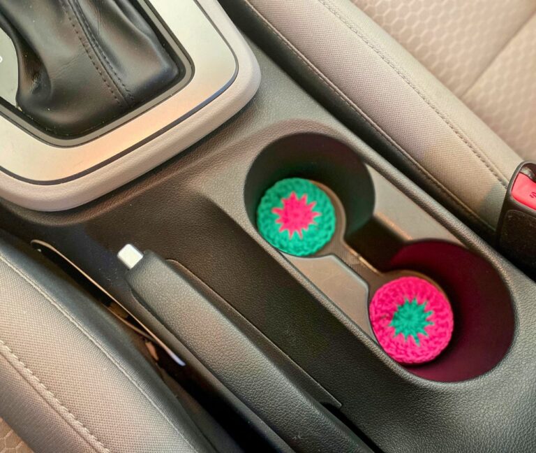 Crochet Car Coasters