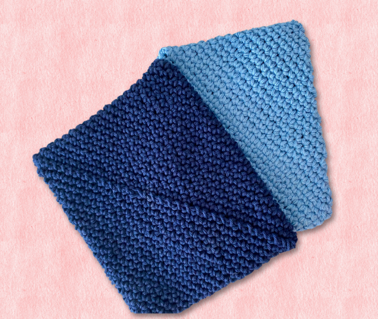 Folded Crochet Potholder