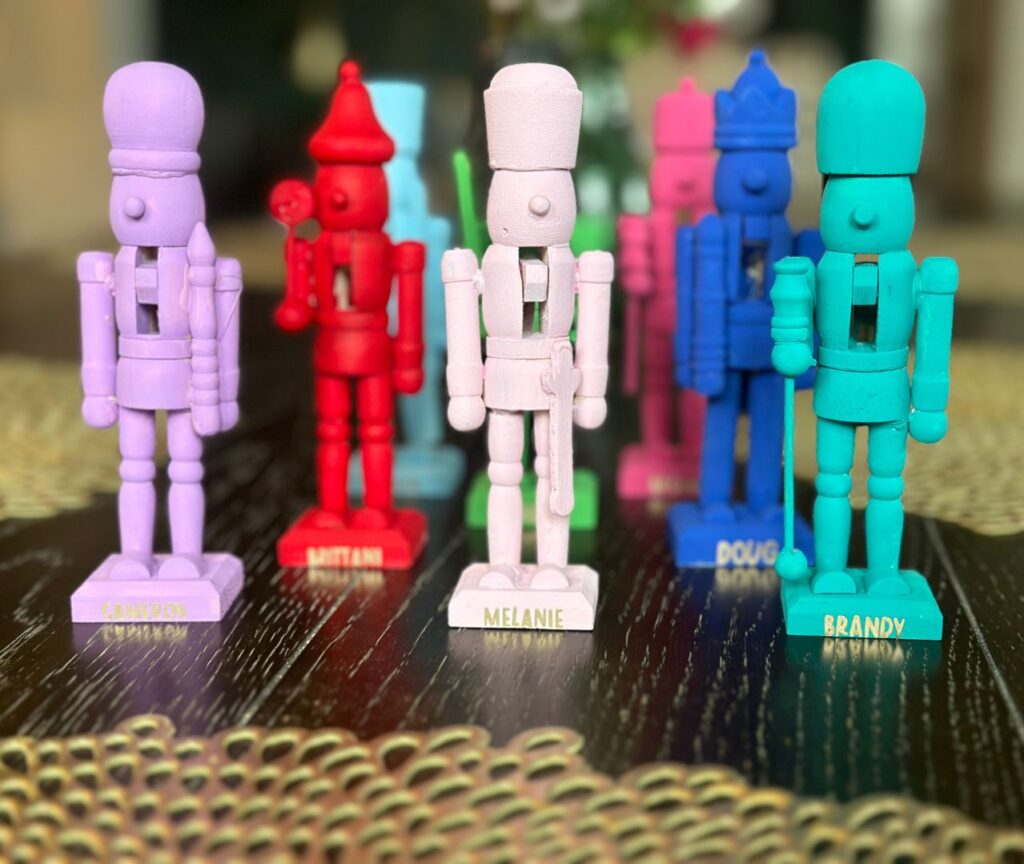 DIY Nutcracker Place cards
