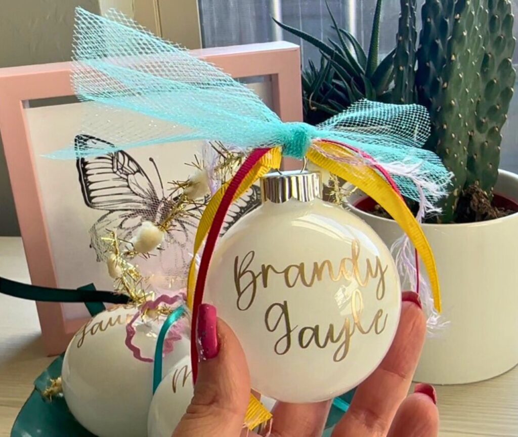 Personalized Christmas Ornaments