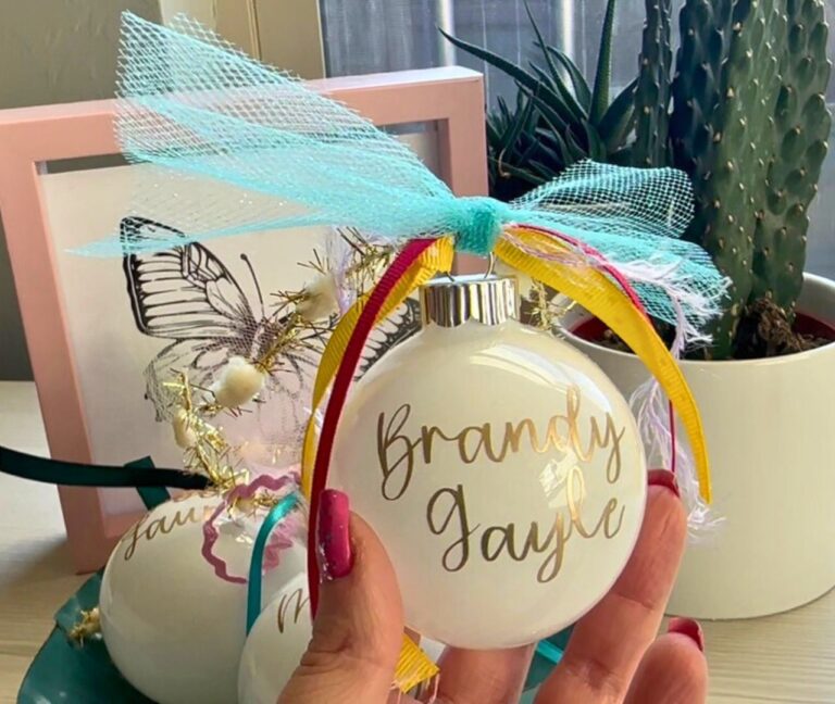 Personalized Christmas Ornaments