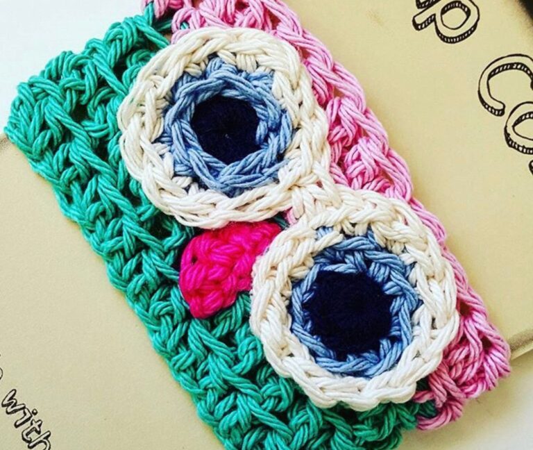 Owl Crochet Mug Cozy