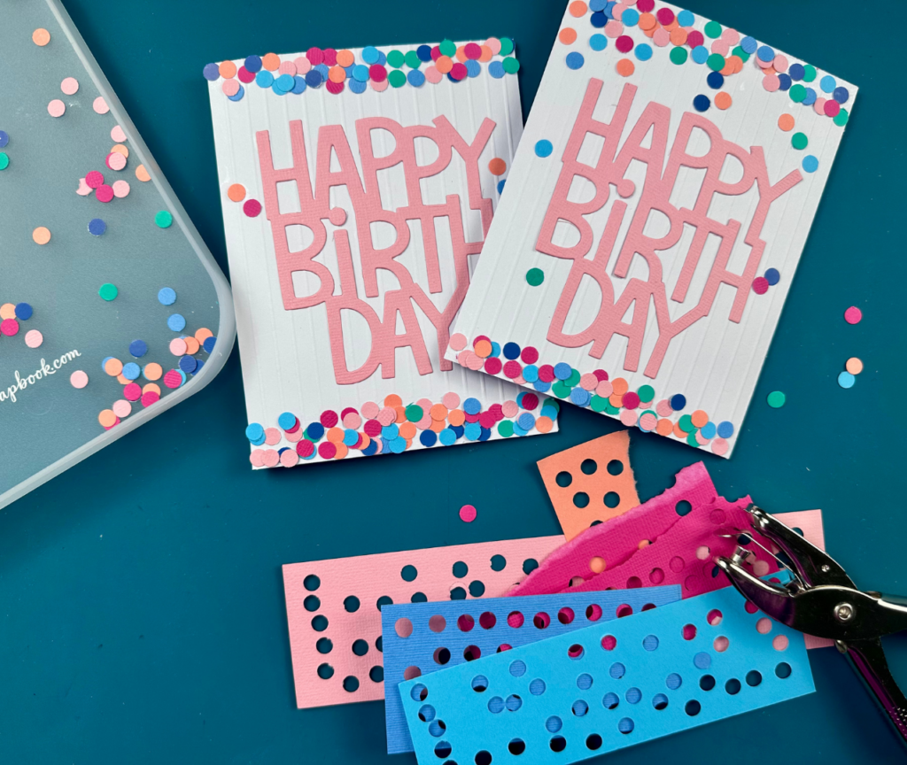 Scrappy Happy Birthday Card