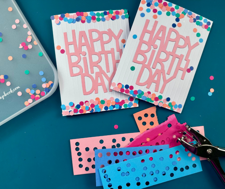 Scrappy Happy Birthday Card
