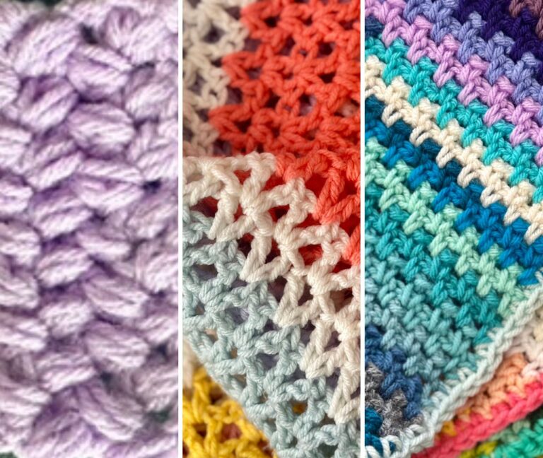 The Best Crochet Stitches for Stress Relief